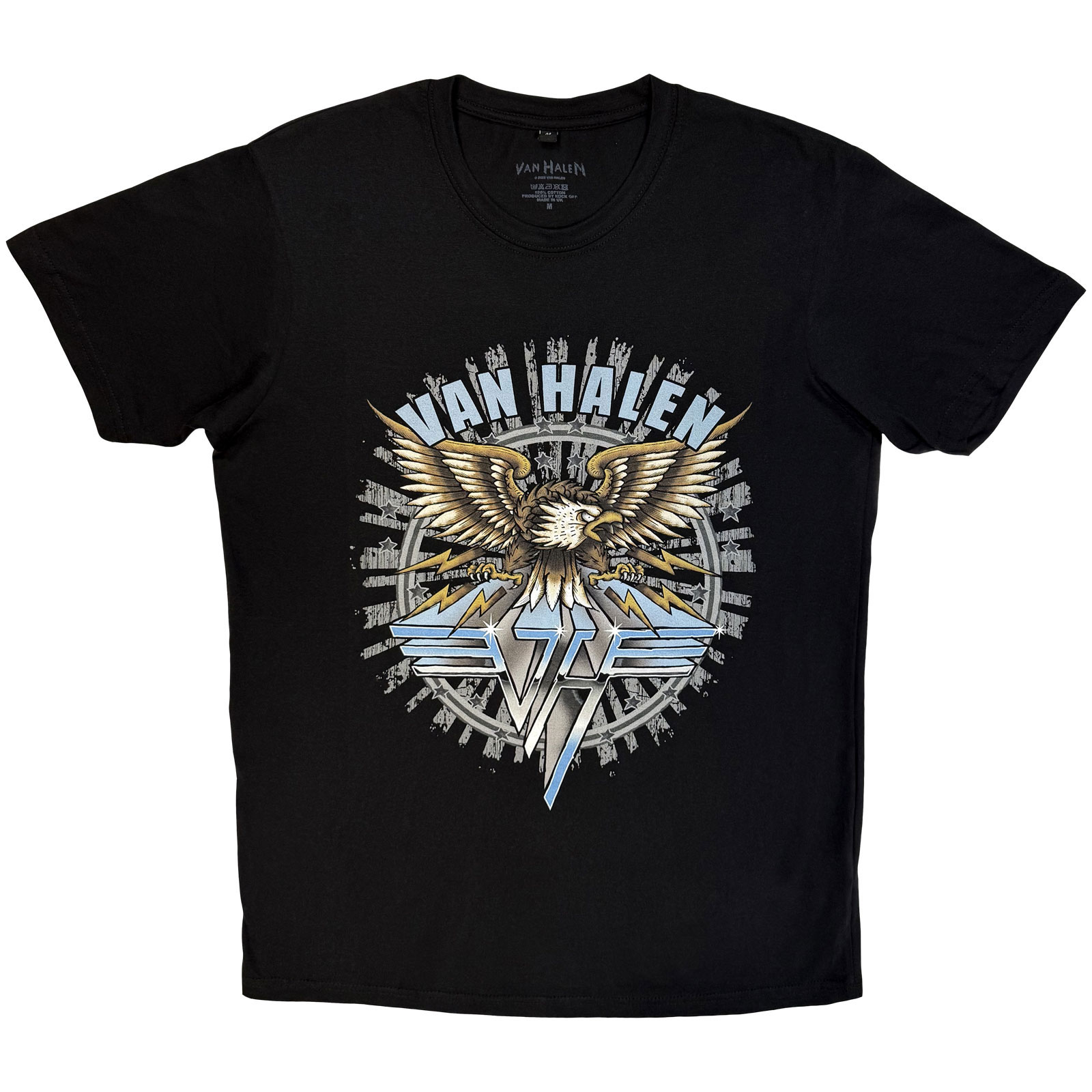 Tričko Van Halen - Eagle, Unisex,Čierna,XL