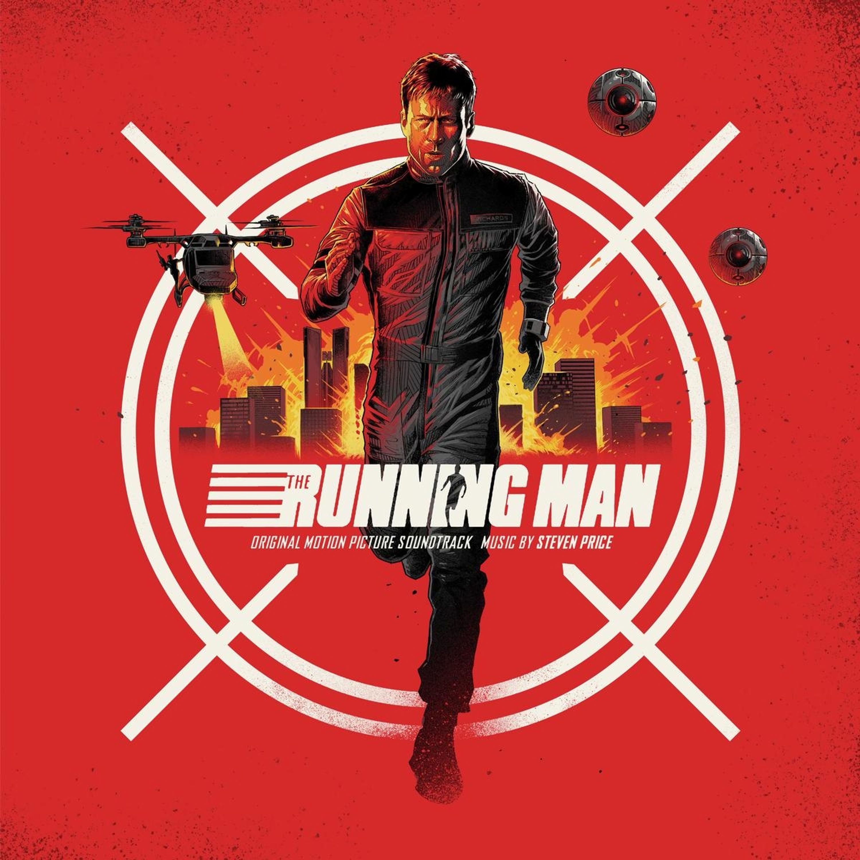 Vinyl Steven Price - THE RUNNING MAN (GREY VINYL)