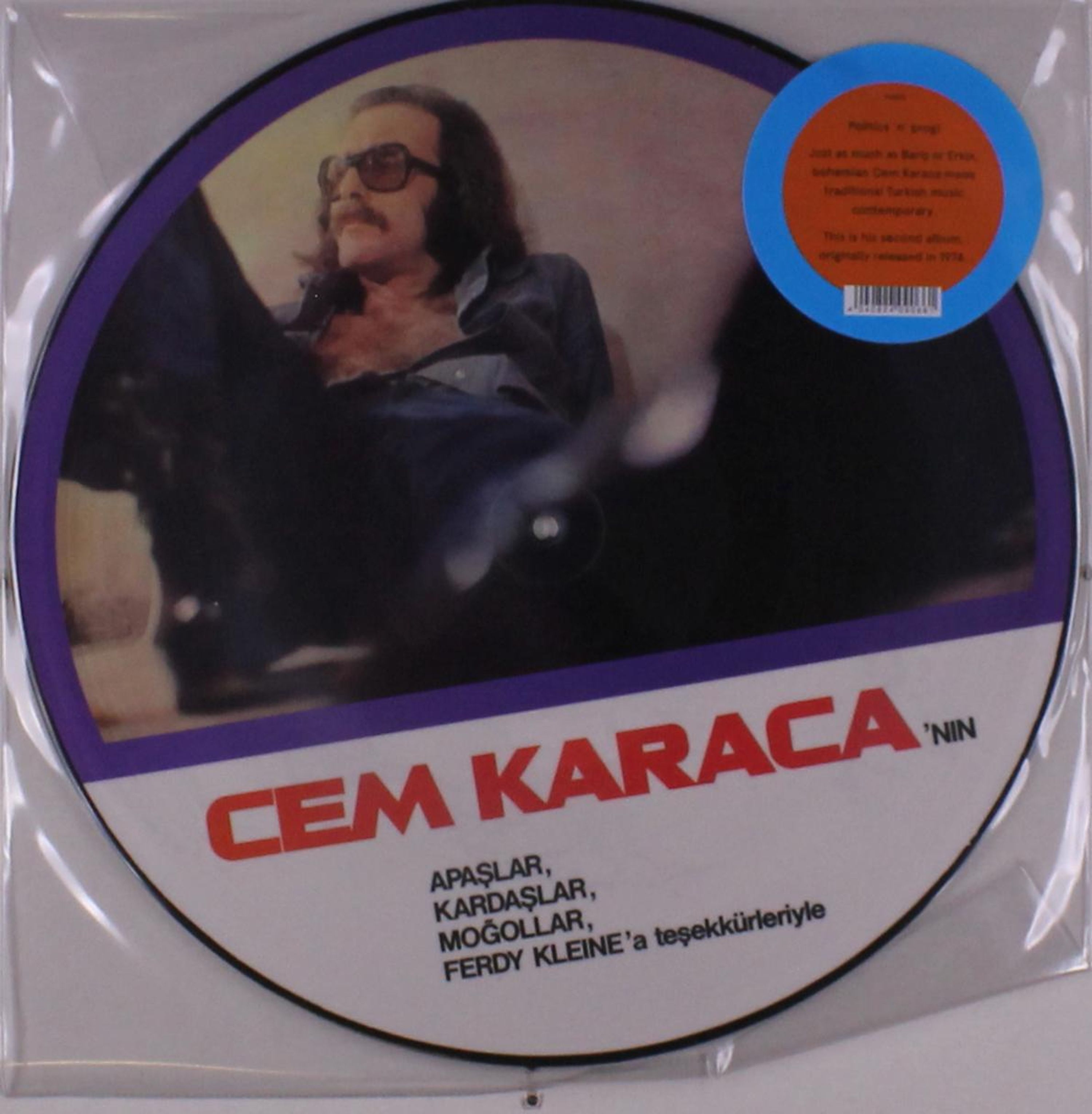 Vinyl Cem Karaca - APASLAR, KARDASLAR, MOGOLLAR