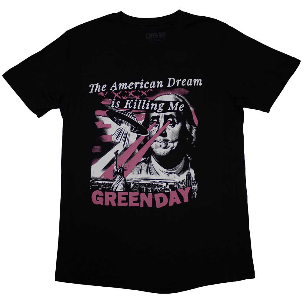 Tričko Green Day - American Dream, Unisex,Čierna,XXL