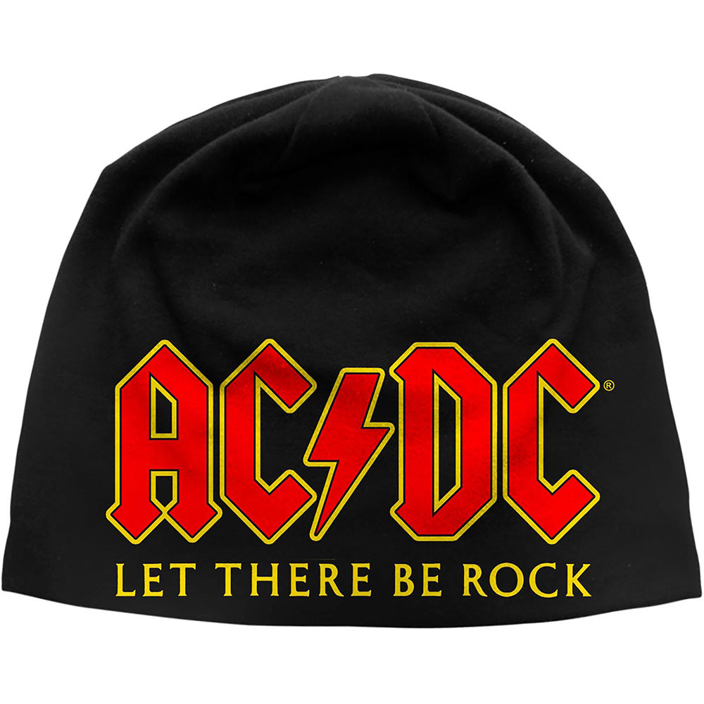 Čapica AC/DC - Let There Be Rock, Unisex,Čierna,Univerzálna