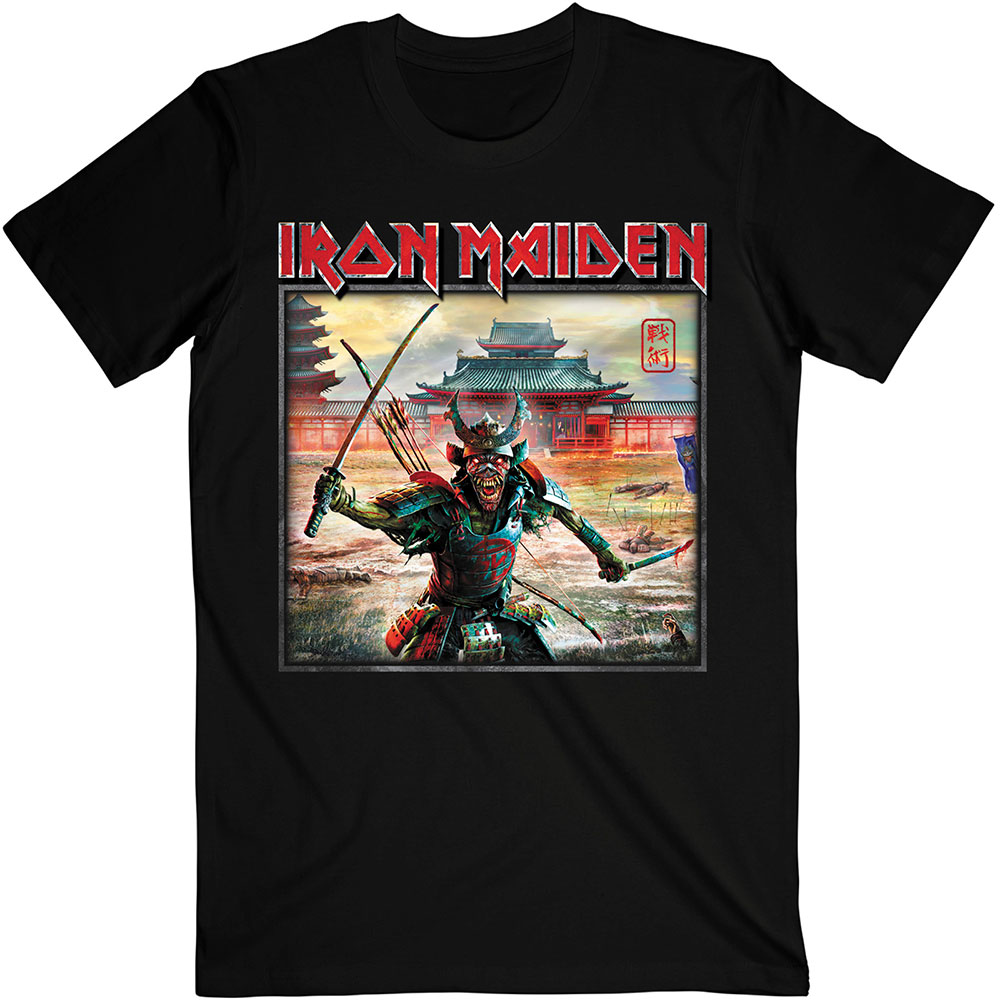 Tričko Iron Maiden - Senjutsu Album Palace Keyline Square, Unisex,Čierna,XL
