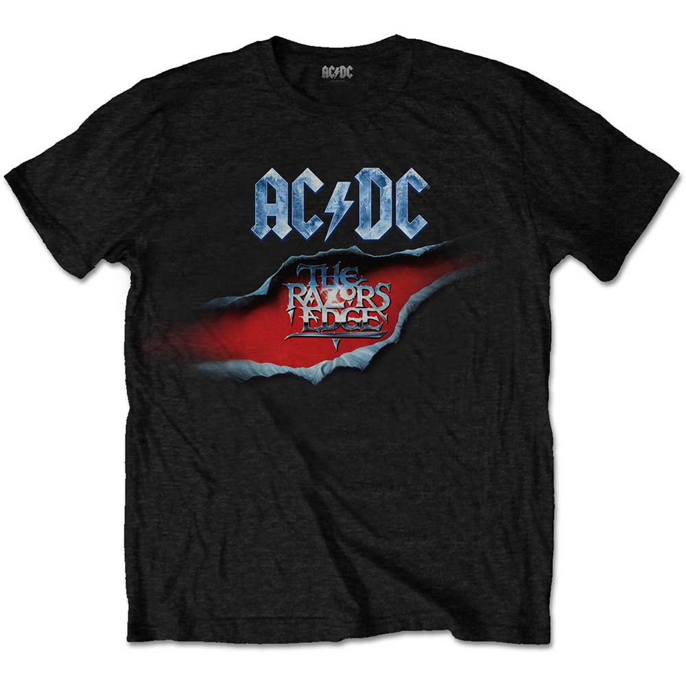 Tričko AC/DC - The Razors Edge, Unisex,Čierna,XXL