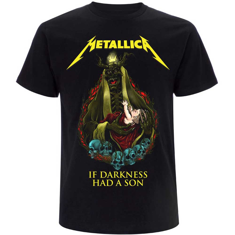 Tričko Metallica - If Darkness Had A Son, Unisex,Čierna,XXL