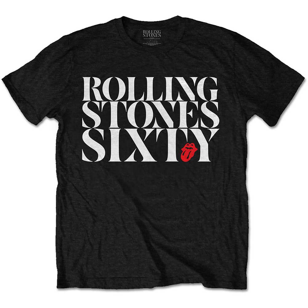 Tričko The Rolling Stones - Sixty Chic, Unisex,Čierna,XXL