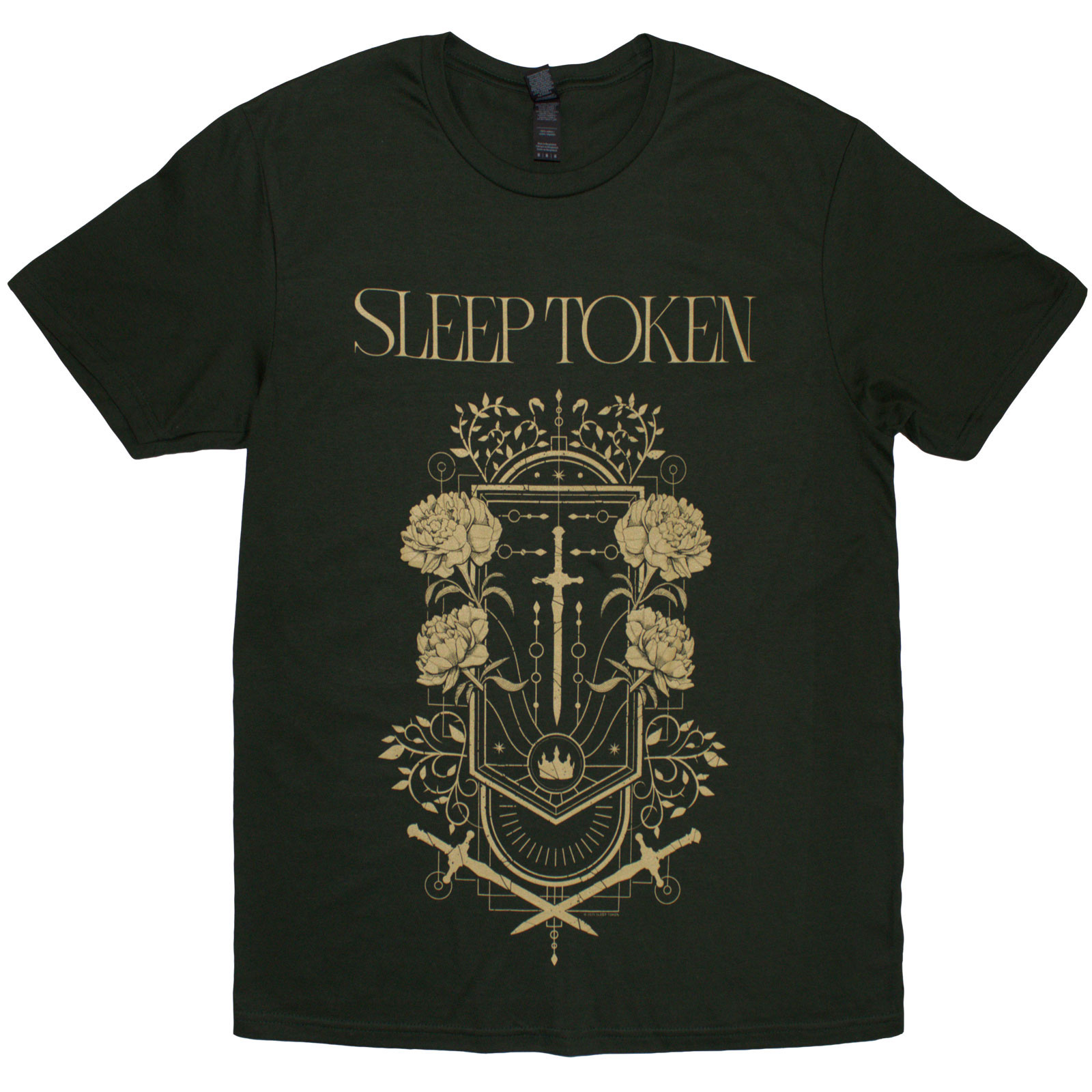 Tričko Sleep Token - Damocles, Unisex,Zelená,XXL