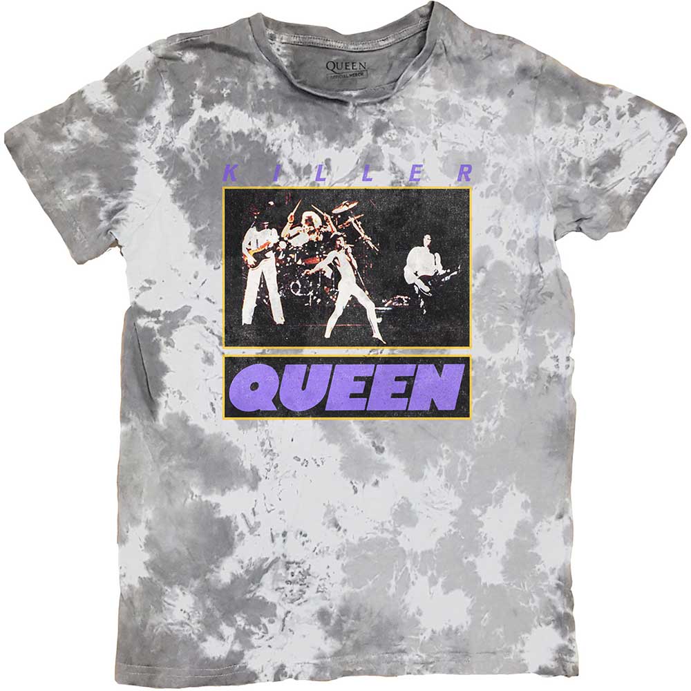 Tričko Queen - Killer, Unisex,Šedá,XL