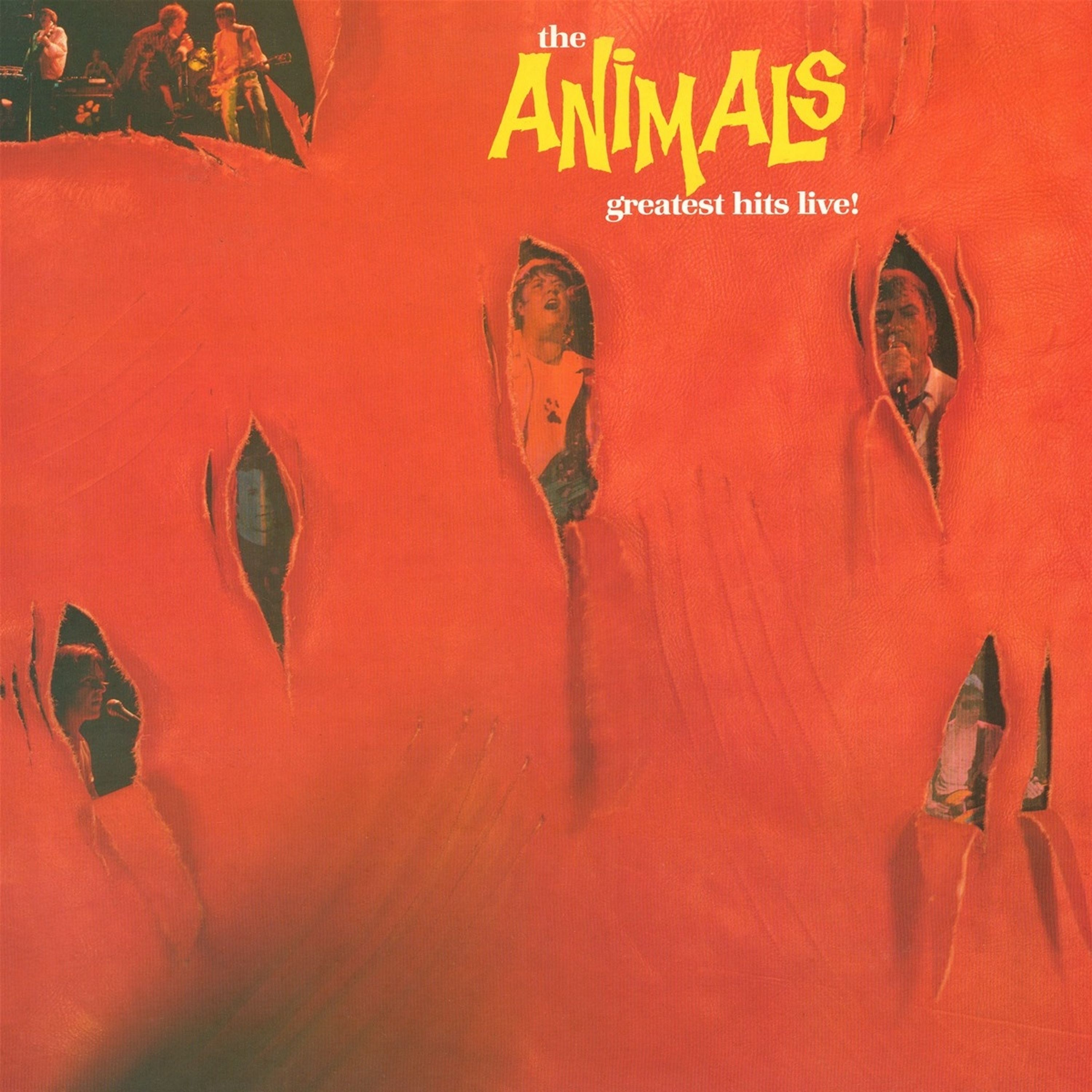 Vinyl The Animals - GREATEST HITS LIVE!