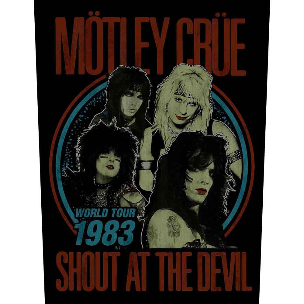Nažehlovačka Motley Crue - Shout at the Devil World Tour 83