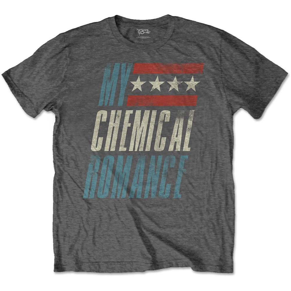 Tričko My Chemical Romance - Raceway, Unisex,Šedá,3XL