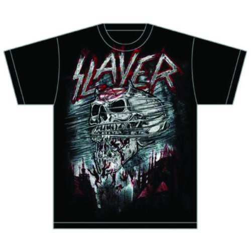 Tričko Slayer - Demon Storm, Unisex,Čierna,XXL