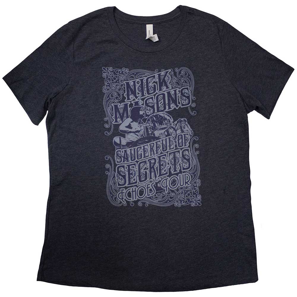 Tričko Nick Mason's Saucerful of Secrets - Echoes Tour, Unisex,Modrá,XXL