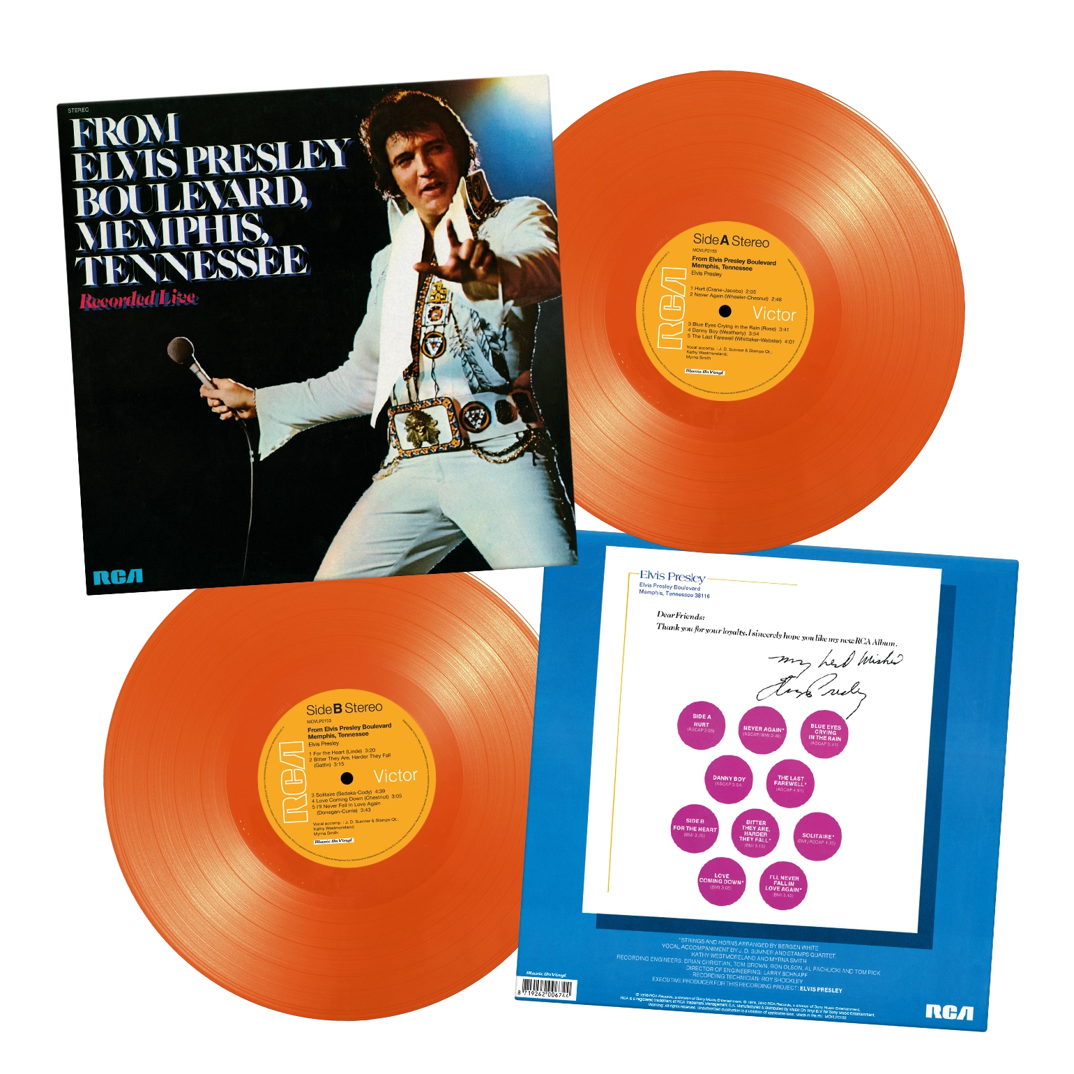 Vinyl Elvis Presley - From Elvis Presley Boulevard Memphis