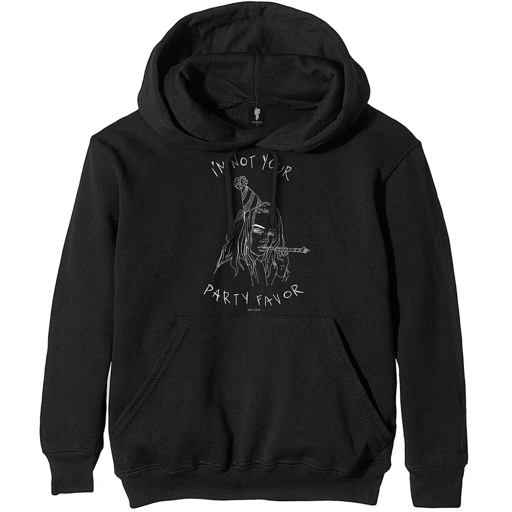 Mikina Billie Eilish - Party Favor, Unisex,Čierna,XS