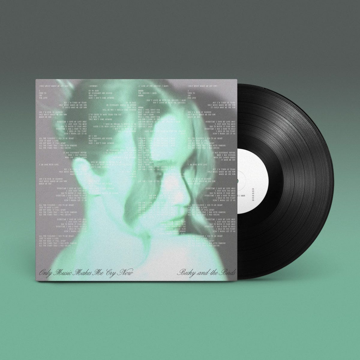 Vinyl Becky and the Birds - ONLY MUSIC MAKES ME CRY NOW