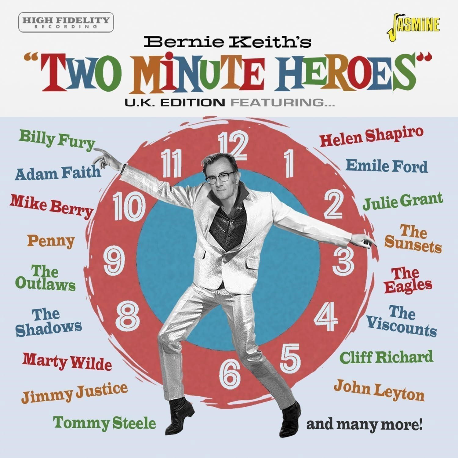 CD Various Artists - BERNIE KEITH'S TWO MINUTE HEROES (U.K. EDITION)