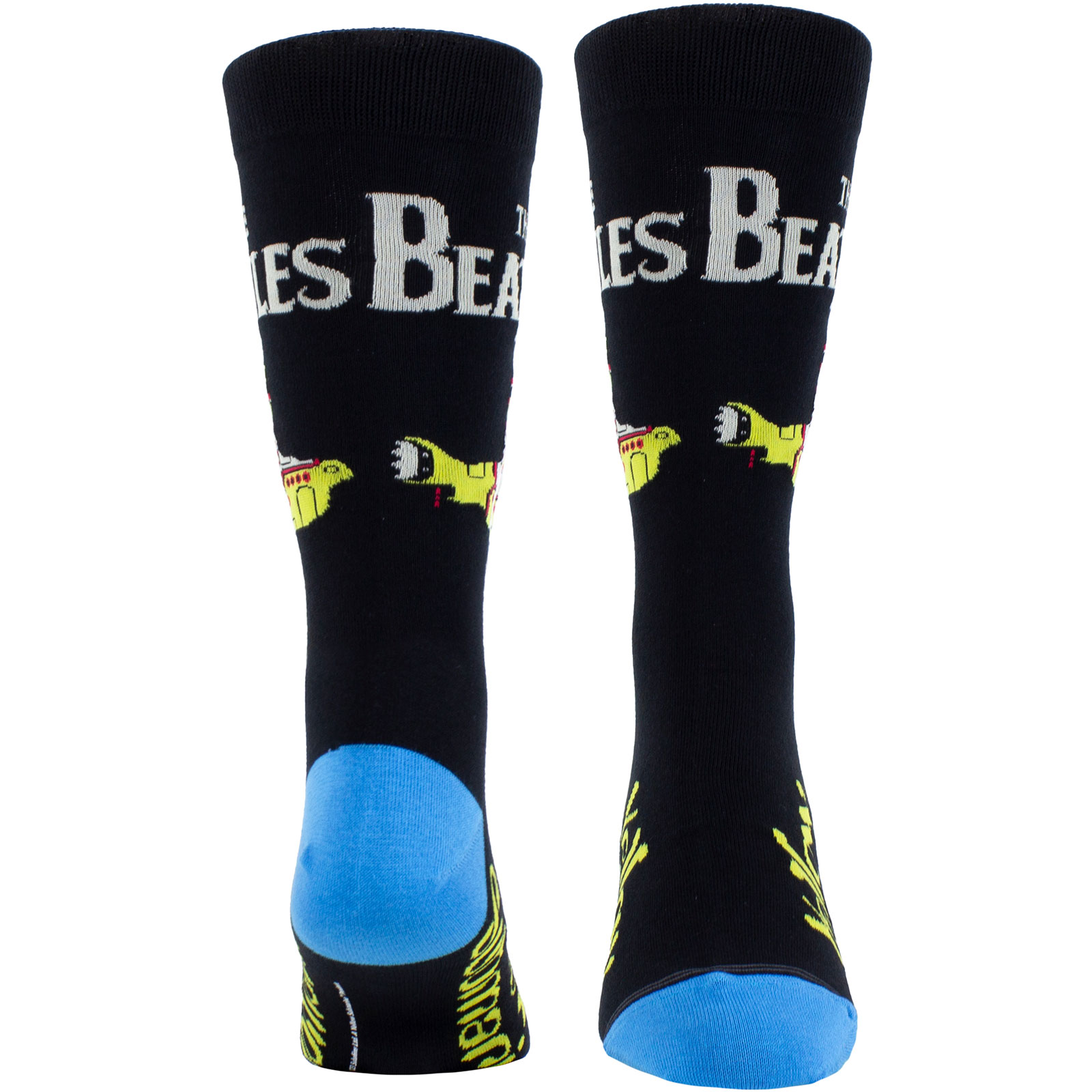 Ponožky The Beatles - Unisex Crew Socks: Yellow Submarine Drop T (Black) (UK Size 6.5 - 11), Unisex,Čierna,Univerzálna