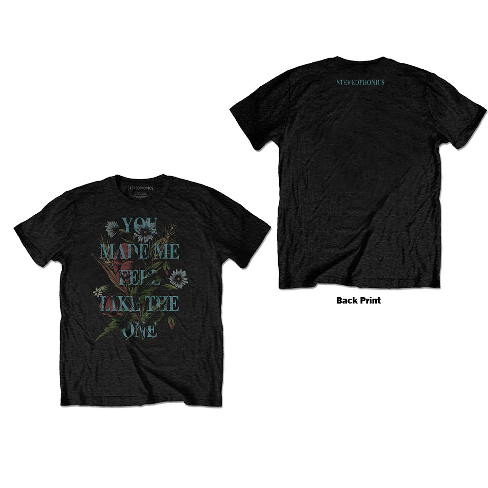 Tričko Stereophonics - Make Me Feel…, Unisex,Čierna,XXL