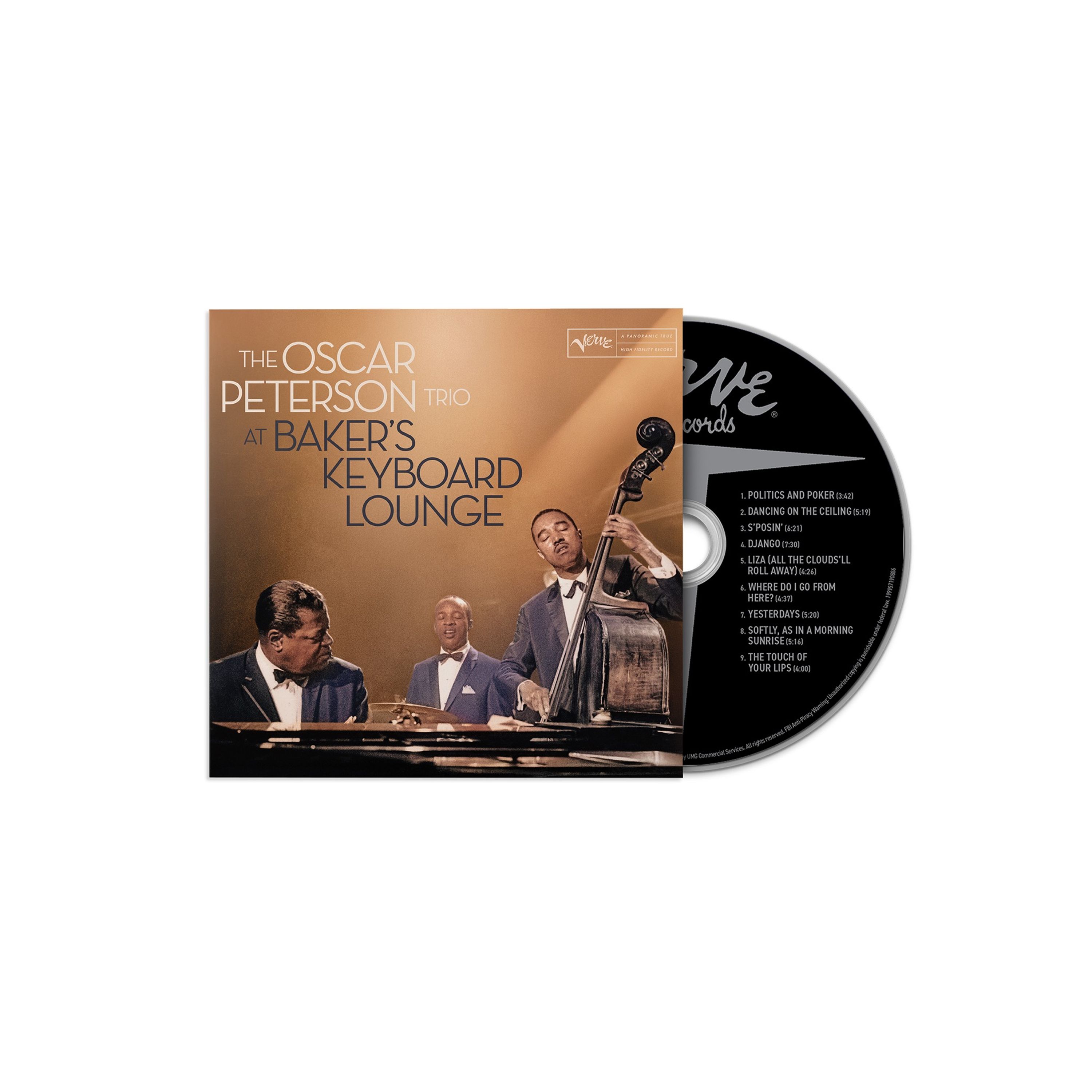 CD - PETERSON OSCAR - Oscar Peterson Plays Baker&rsquo;s Lounge