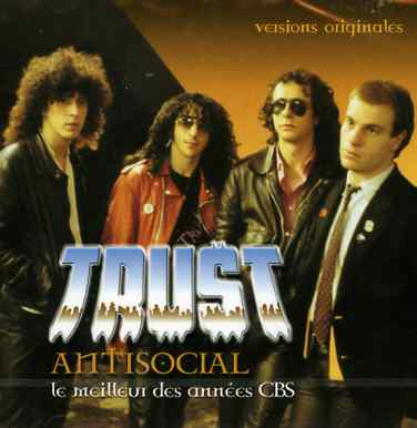 CD Trust - Antisocial - Le Meilleur Des Années Cbs
