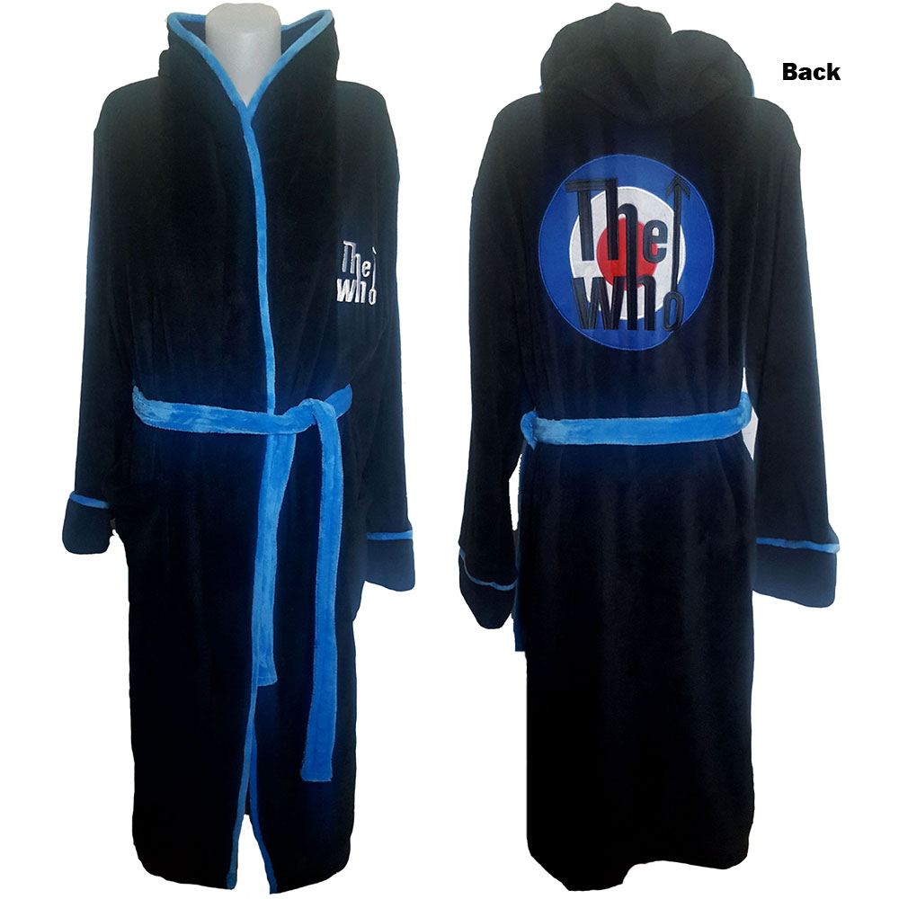 Župan The Who - Target Logo, Unisex,Čierna,M/L