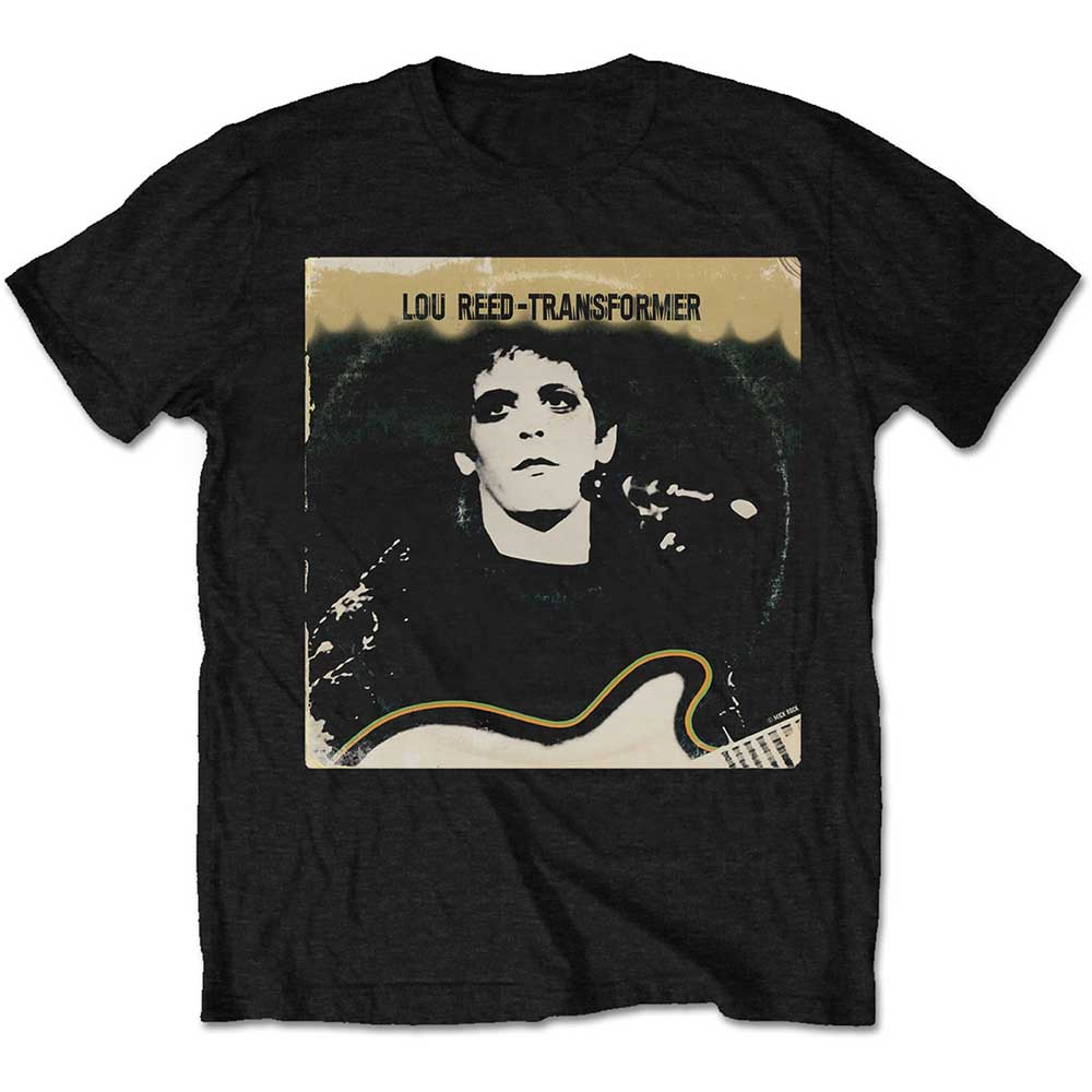 Tričko Lou Reed - Transformer Vintage Cover, Unisex,Čierna,XL