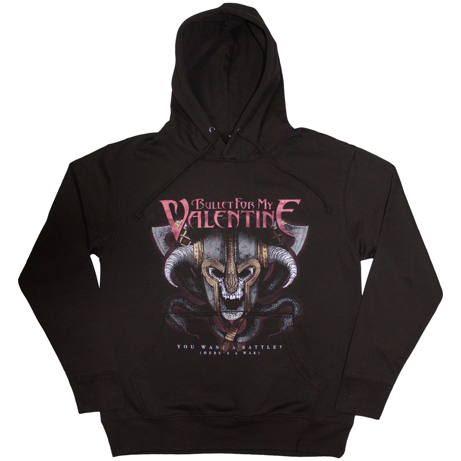 Mikina Bullet for My Valentine - Viking, Unisex,Čierna,XXL