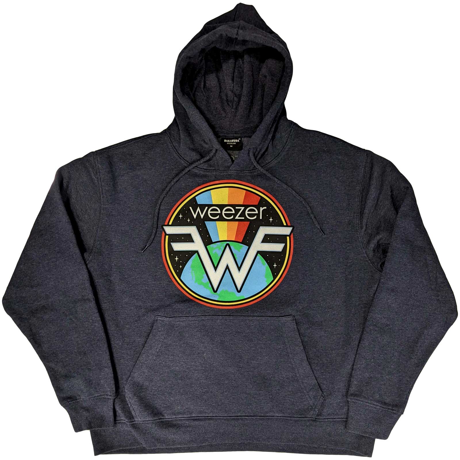 Mikina Weezer - Symbol Logo, Unisex,Modrá,XXL