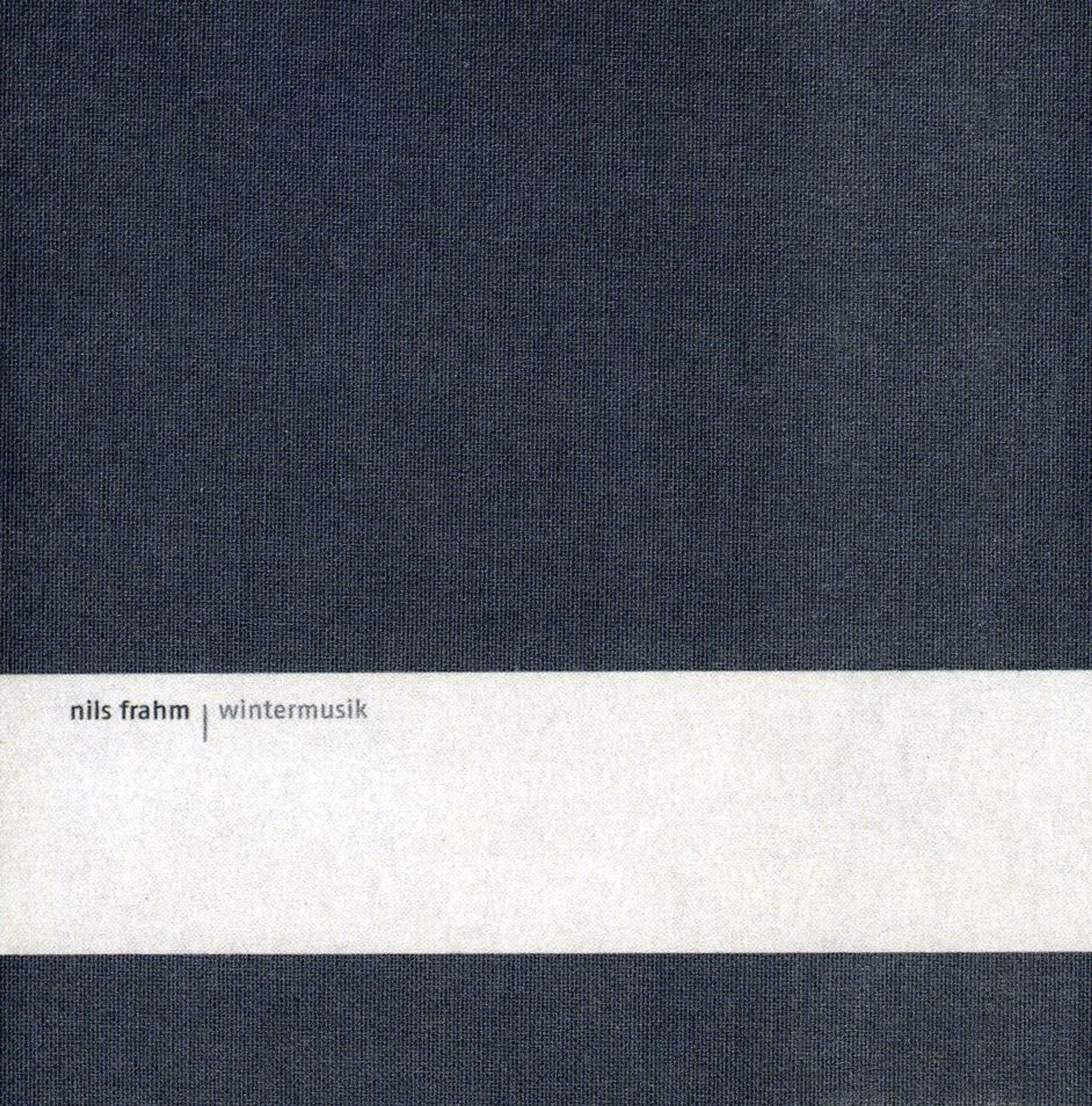 CD Nils Frahm - WINTERMUSIK