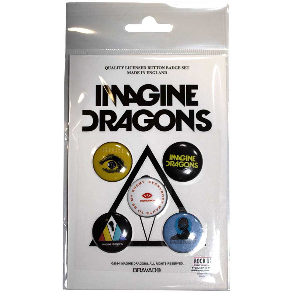 Odznak Imagine Dragons - Enemy