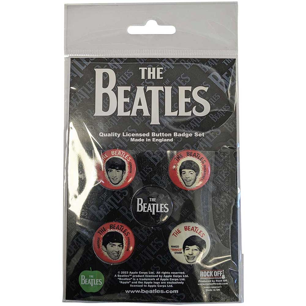Odznak The Beatles - Vintage Portraits