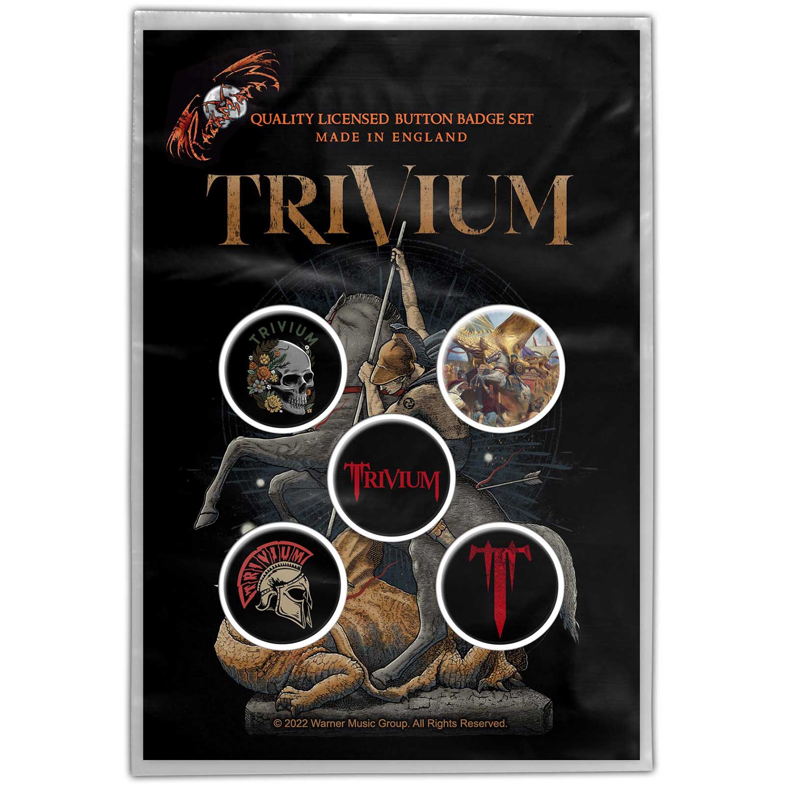 Odznak Trivium - In The Court Of The Dragon