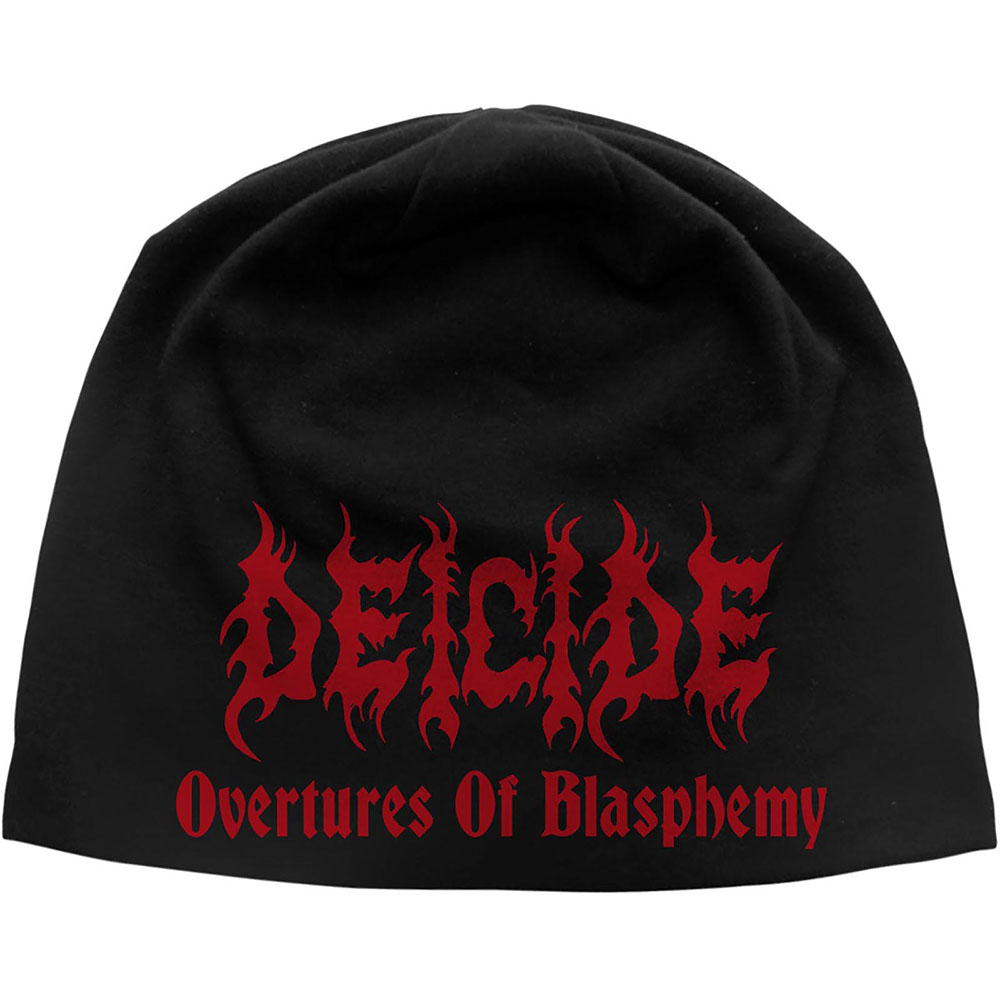 Čapica Deicide - Overtures of Blasphemy, Unisex,Čierna,Univerzálna