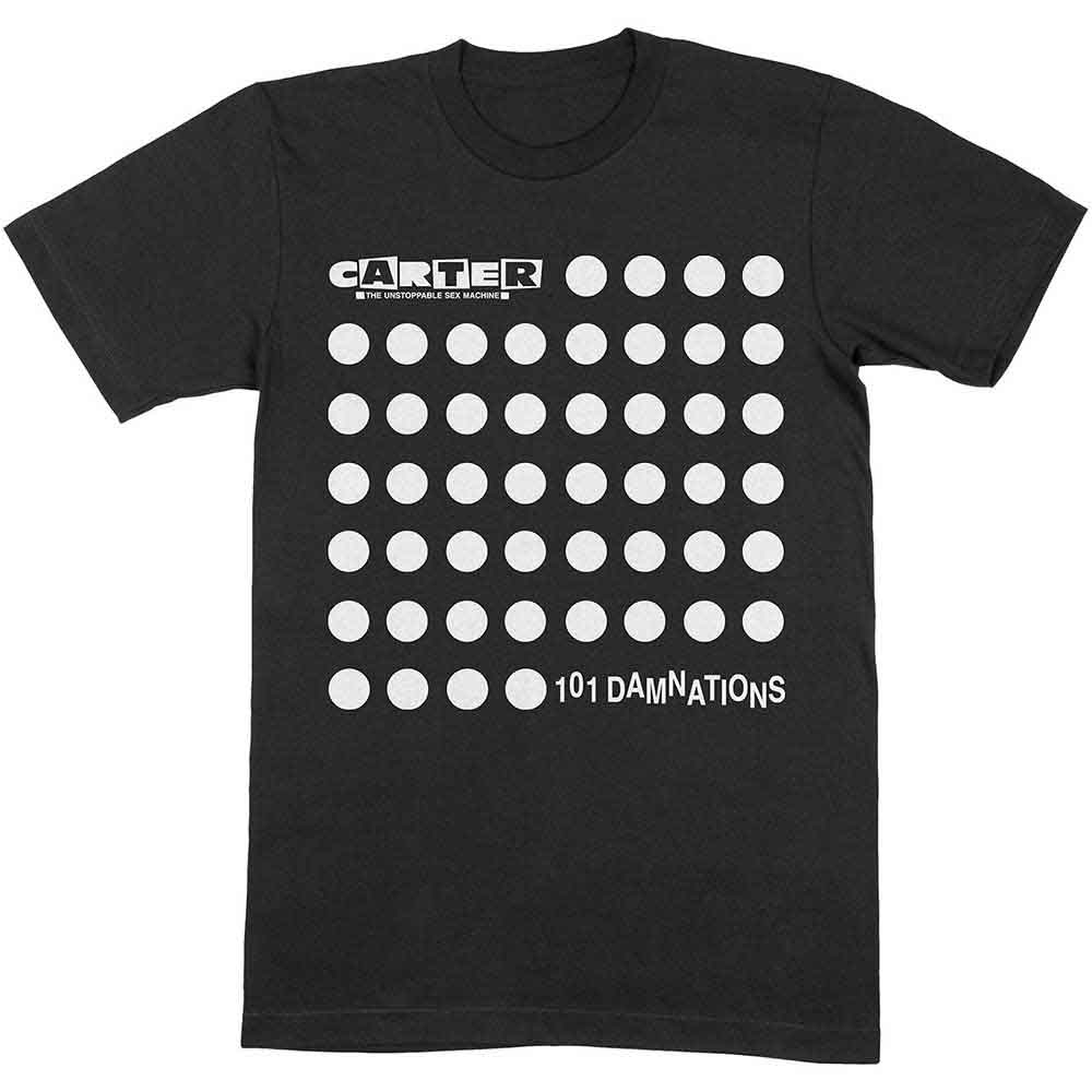 Tričko Carter the Unstoppable Sex Machine - 101 Damnations, Unisex,Čierna,XL