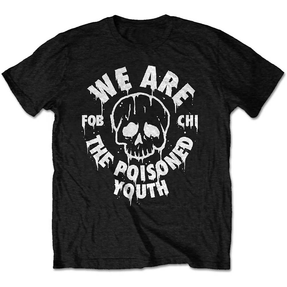 Tričko Fall Out Boy - Poisoned Youth, Unisex,Čierna,XXL