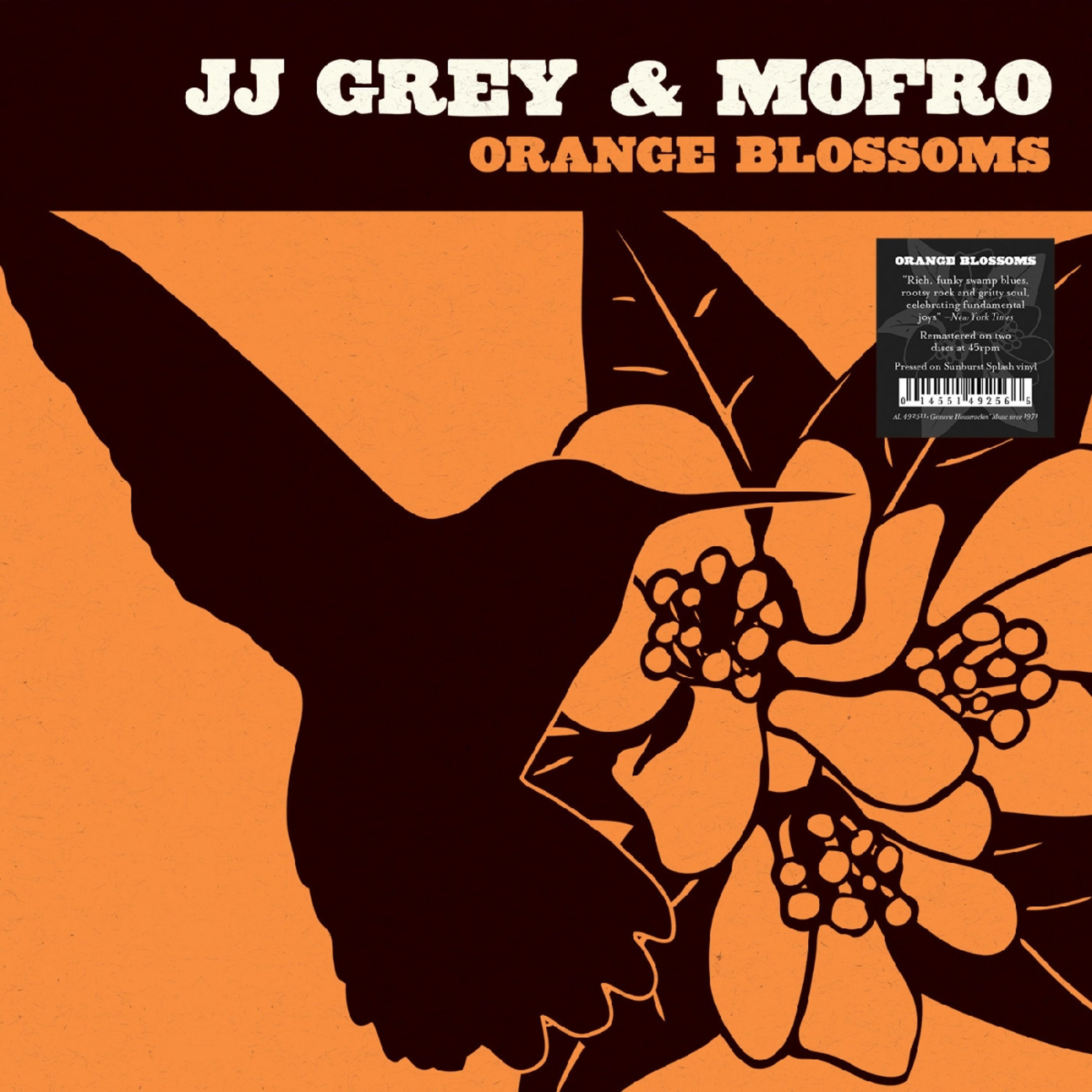 Vinyl JJ Grey & Mofro - ORANGE BLOSSOMS