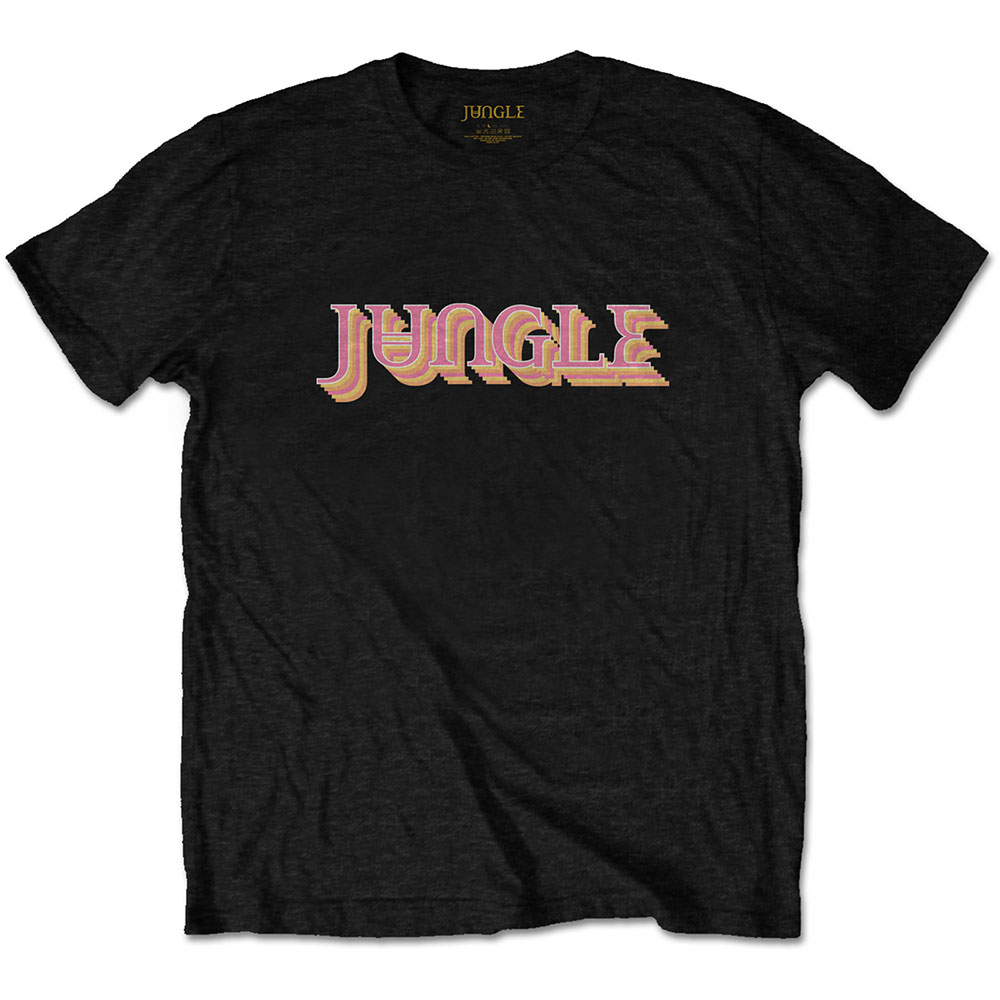 Tričko Jungle - Colour Logo, Unisex,Čierna,XXL