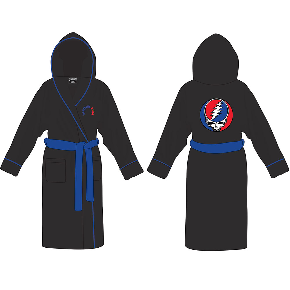 Župan Grateful Dead - Steal Your Face, Unisex,Čierna,L/XL