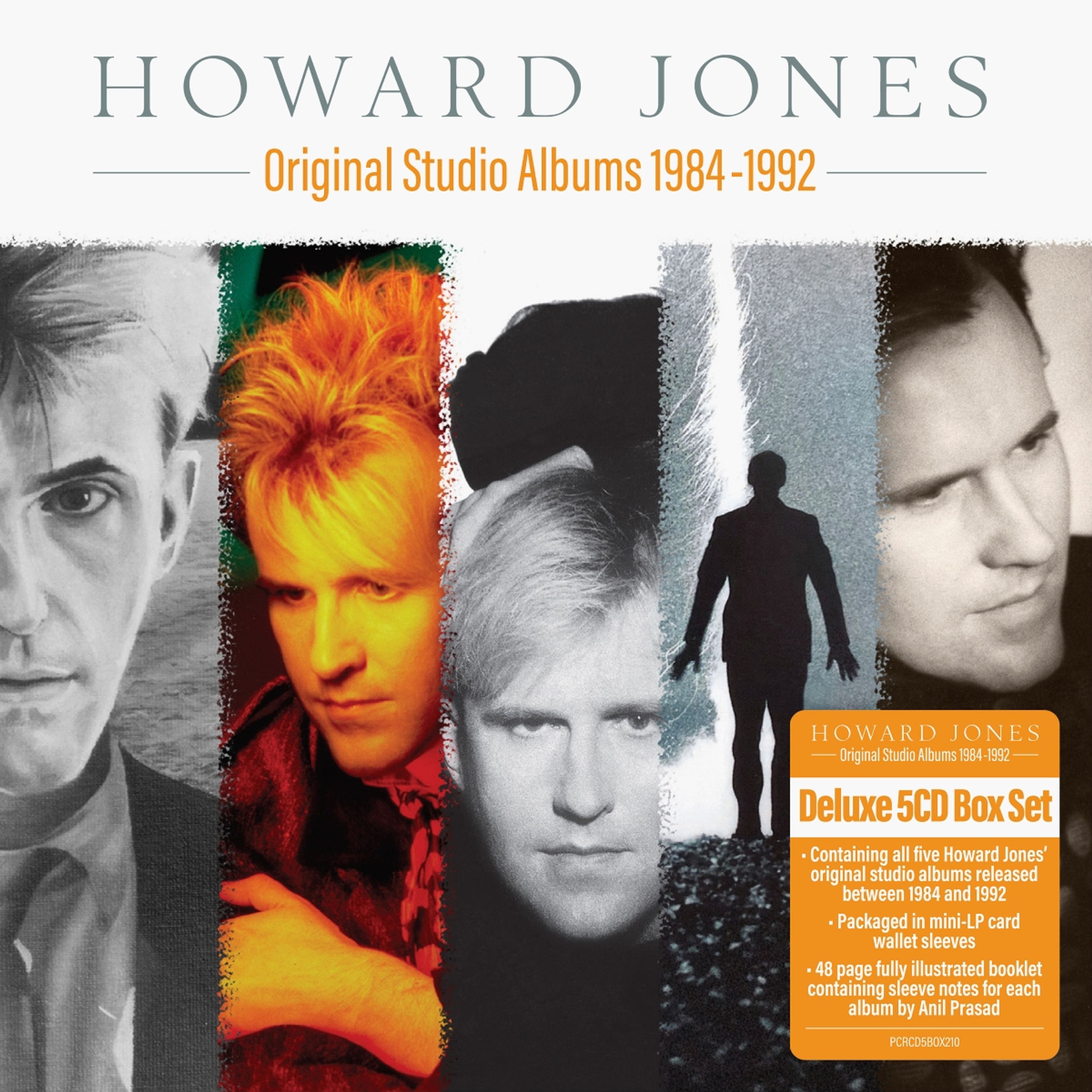 CD Howard Jones - ORIGINAL STUDIO ALBUMS...