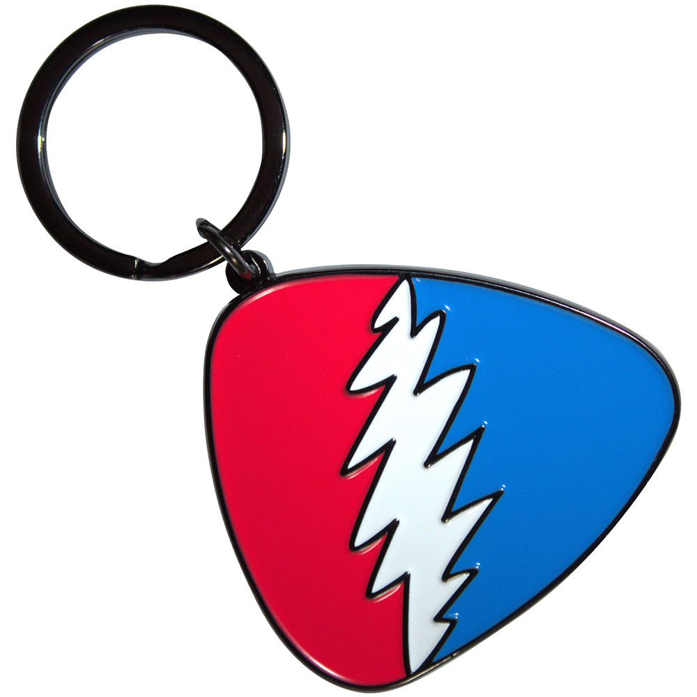 Kľúčenka Grateful Dead - Red/Blue Plectrum