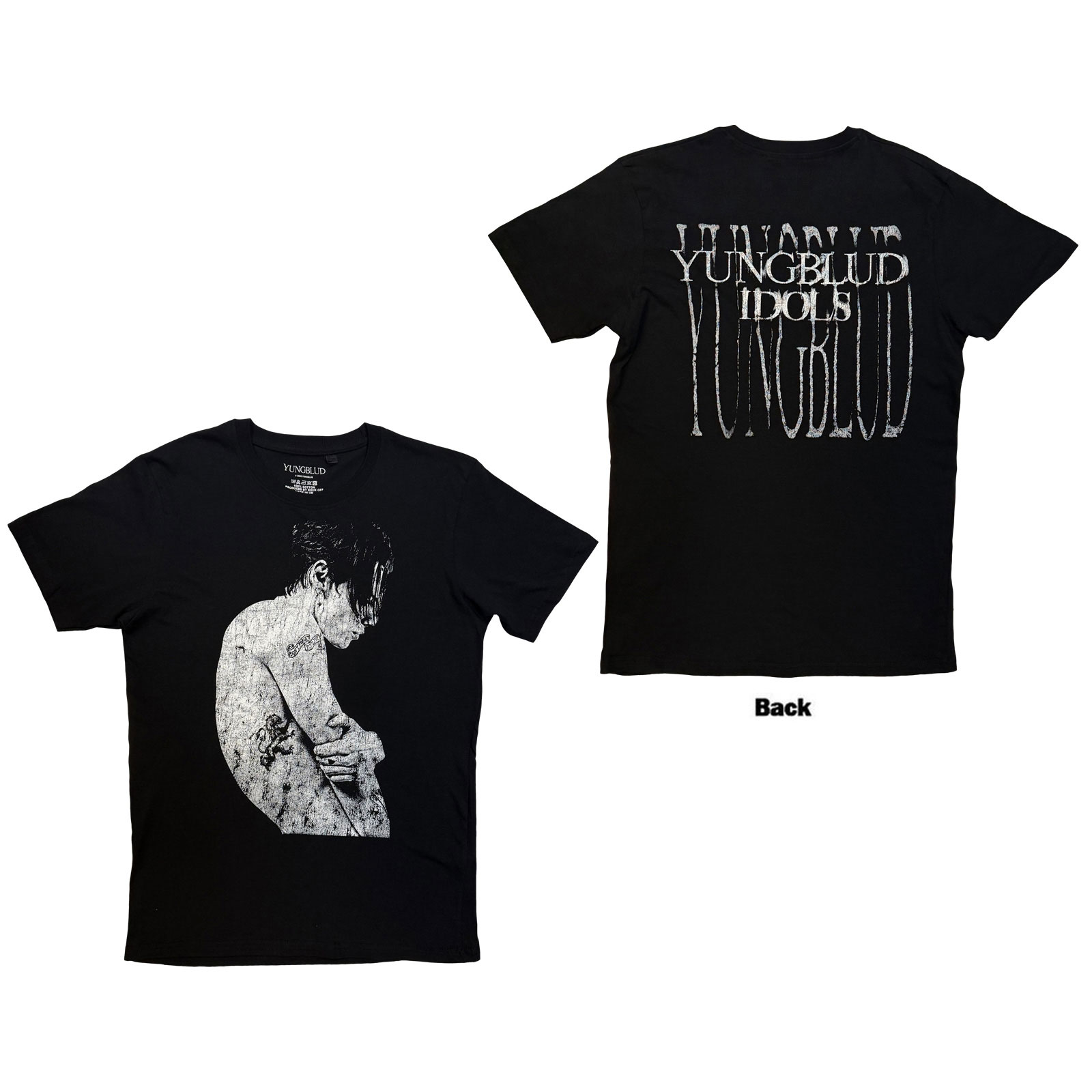 Tričko Yungblud - Idols Photo, Unisex,Čierna,XXL