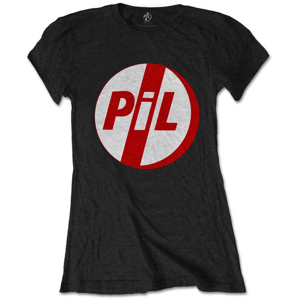 Tričko PIL Public Image Ltd - Logo, Žena,Čierna,XXL