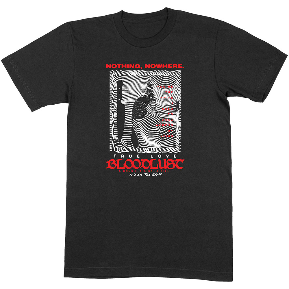 Tričko Nothing,Nowhere - Digital Landscape, Unisex,Čierna,XXL