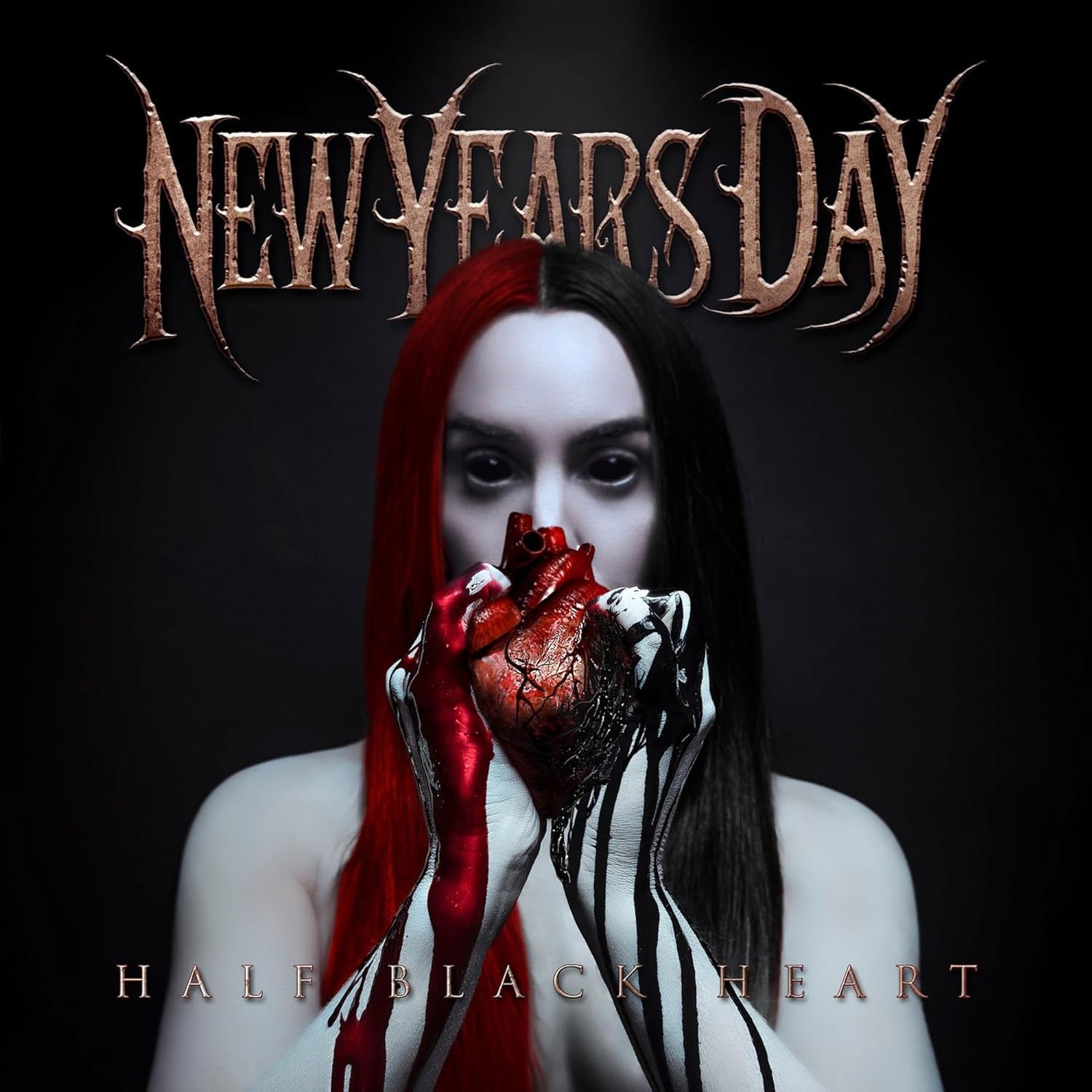 Vinyl New Years Day - Half Black Heart