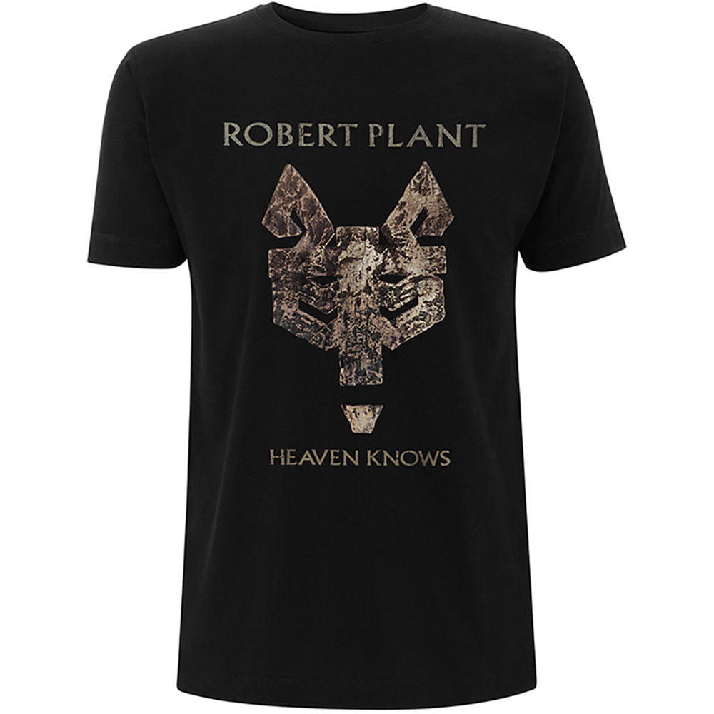 Tričko Robert Plant - Heaven Knows, Unisex,Čierna,XXL