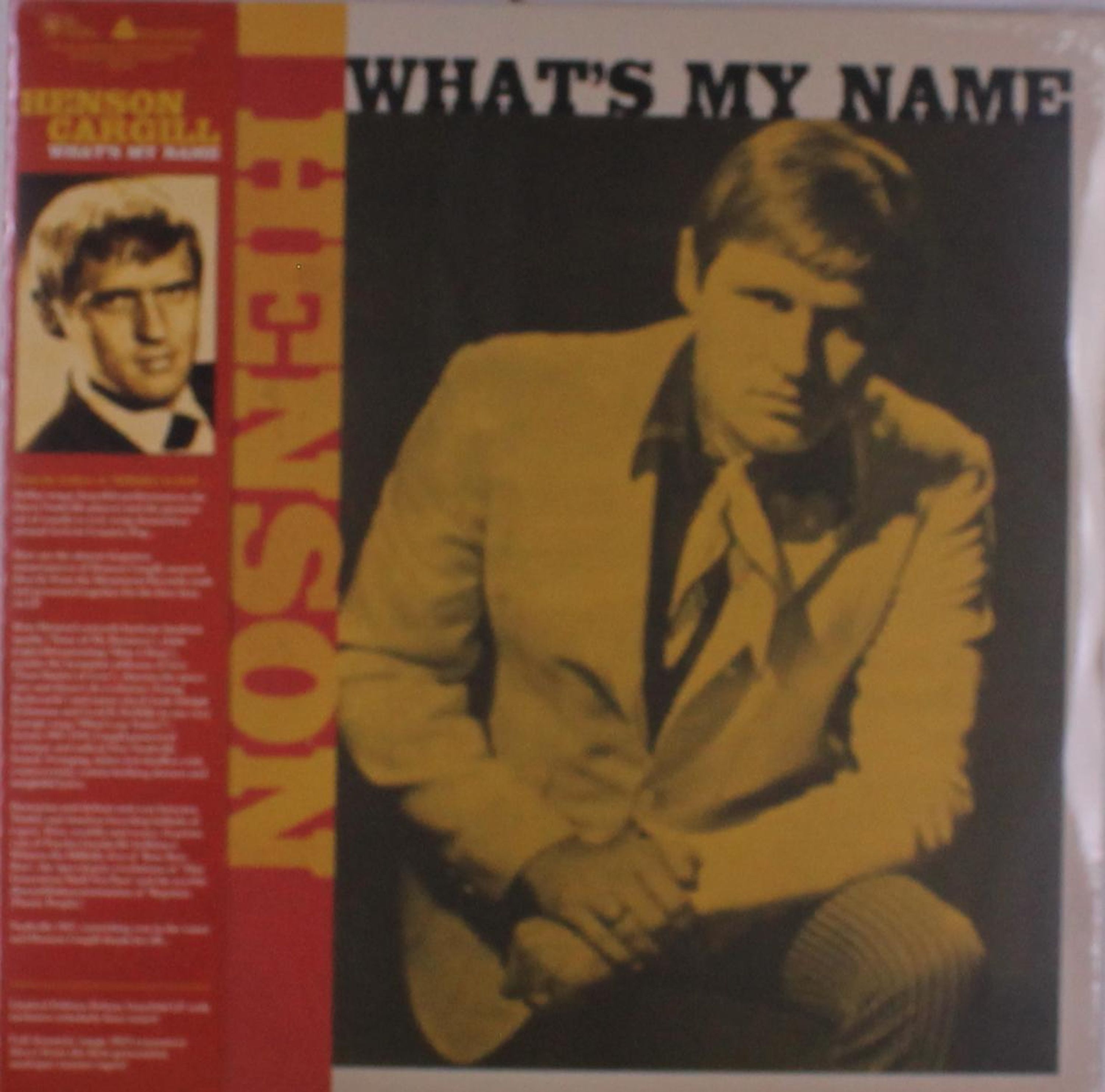 Vinyl - Cargill, Henson - What's My Name
