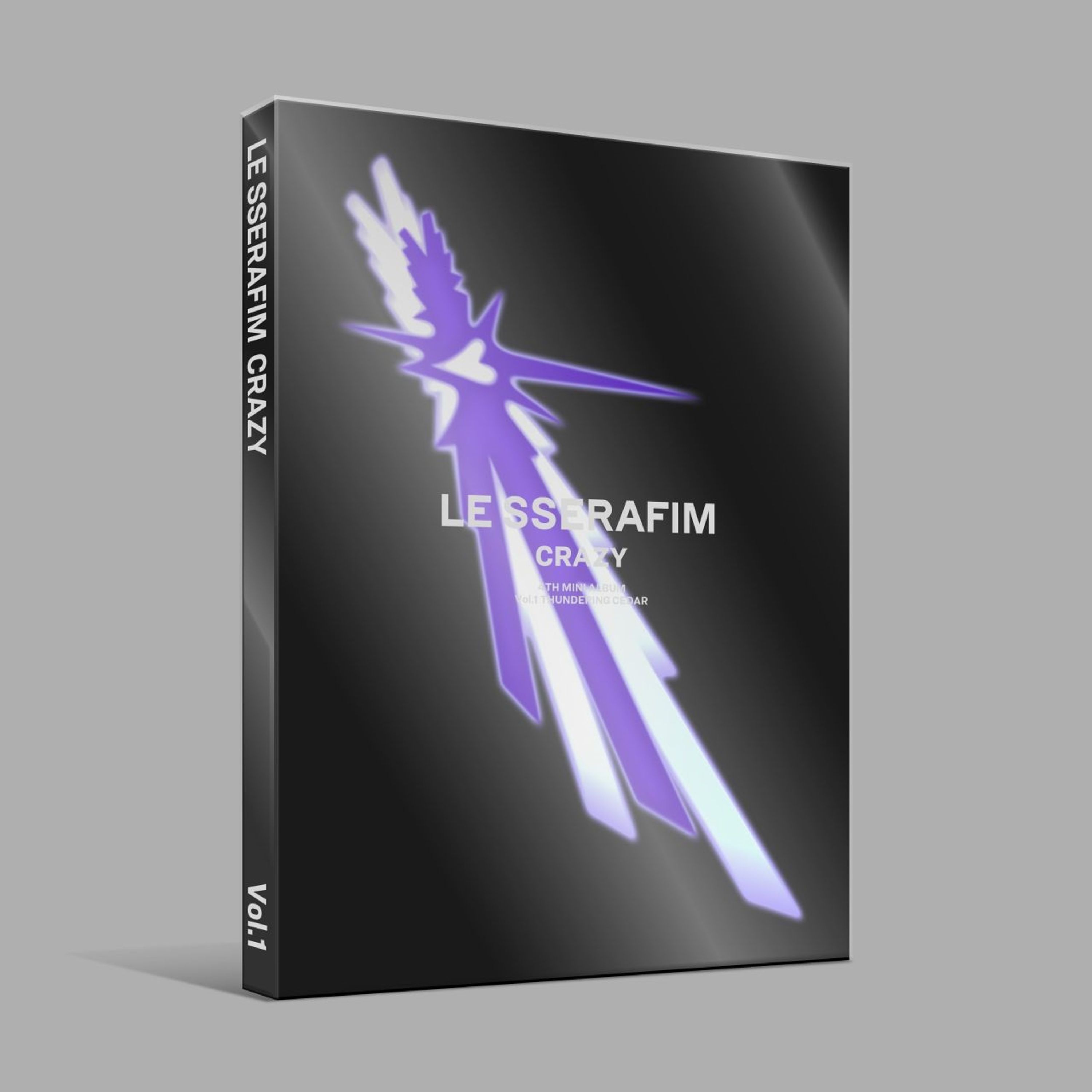 CD LE SSERAFIM - 4TH MINI ALBUM CRAZY'VOL.1