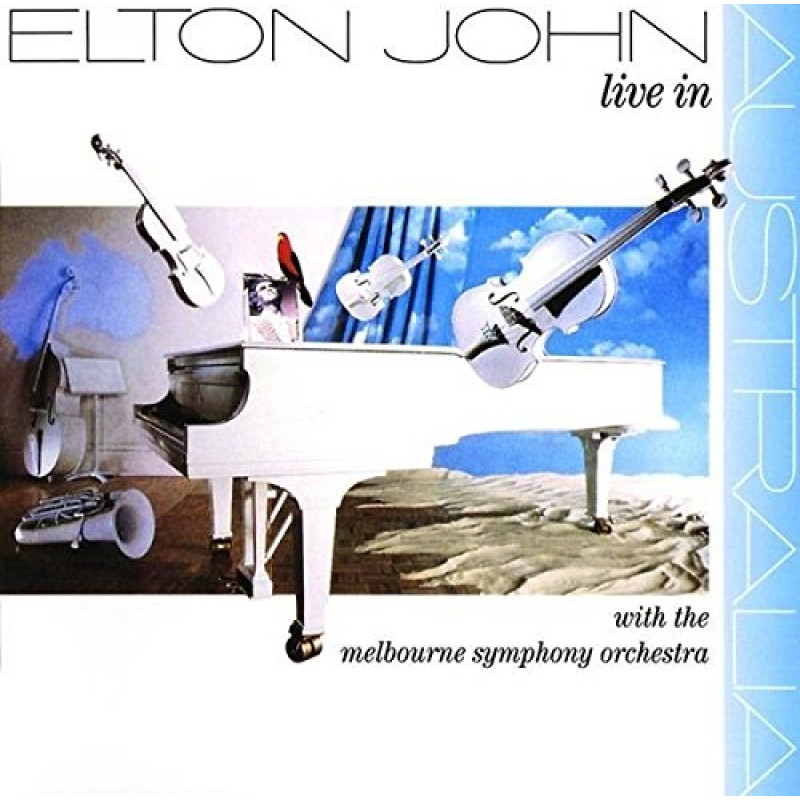 Vinyl Elton John - LIVE IN AUSTRALIA WITH THE