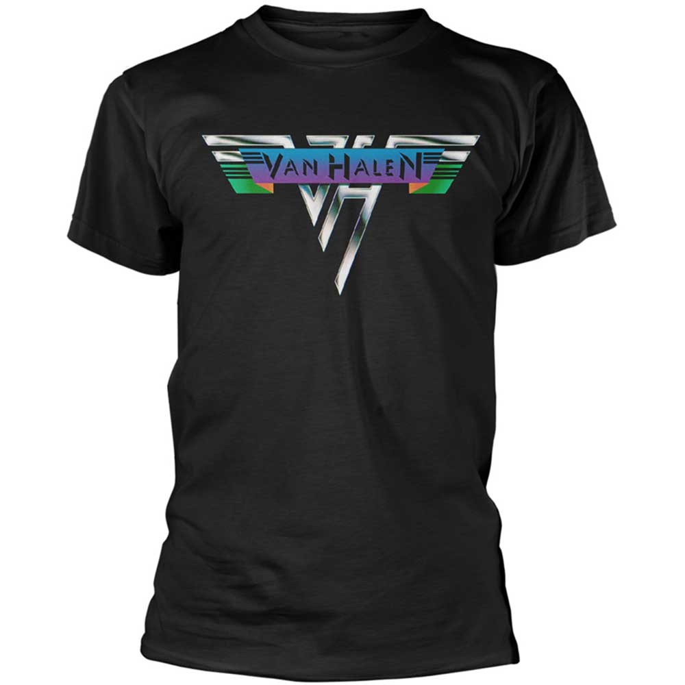 Tričko Van Halen - Original Logo, Unisex,Čierna,XXL