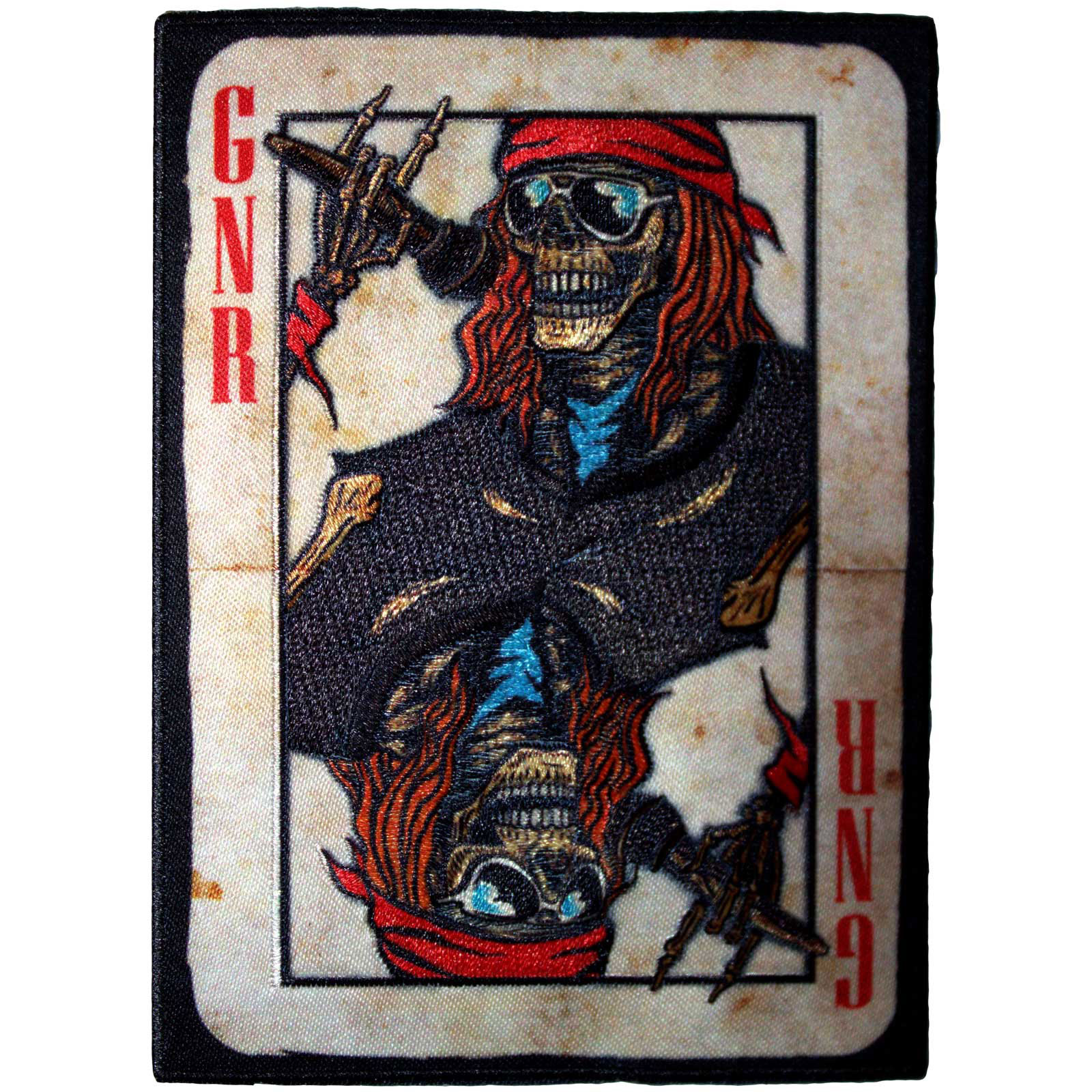 Nažehlovačka Guns N’ Roses - Playing Card